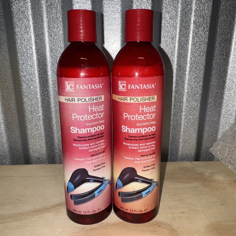 Fantasia Heat Protect Shampoo 355ml